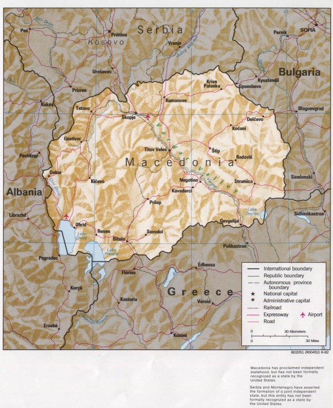 political-map-of-macedonia-with-relief-roads-cities-and-airports